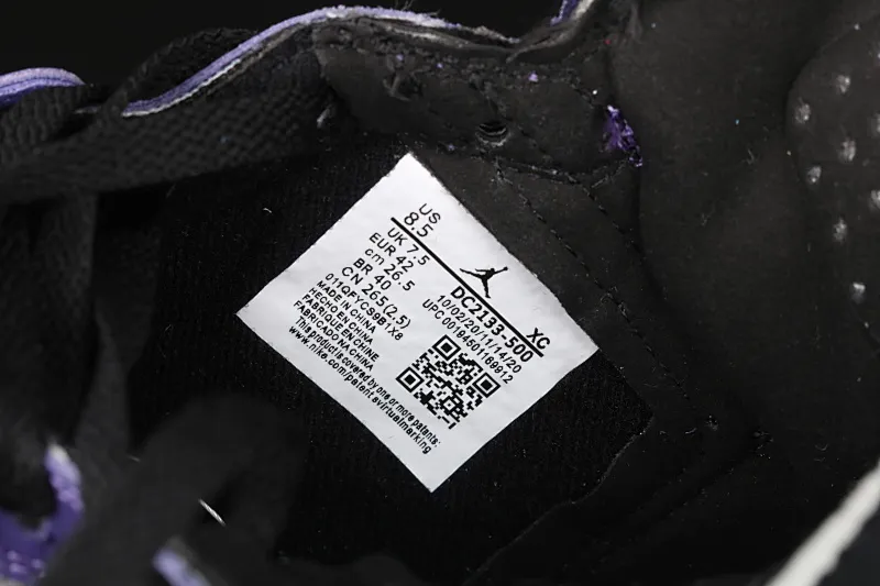 All categories Air Jordan Jordan series basketball shoes Air Jordan 1 High Z version Air Jordan 1 Zoom Air CMFT "BayouBoys" AJ1 Joe 1 Zion black purple DC2133-500